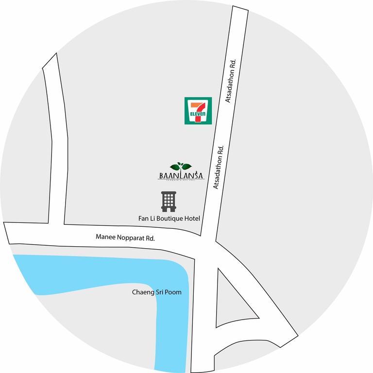 Hotel Baanlansa Bed&Bar Chiang Mai Zewnętrze zdjęcie